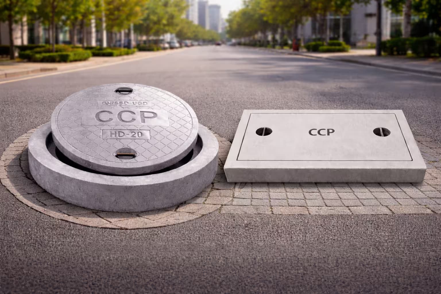 Round vs rectangular manhole covers guide