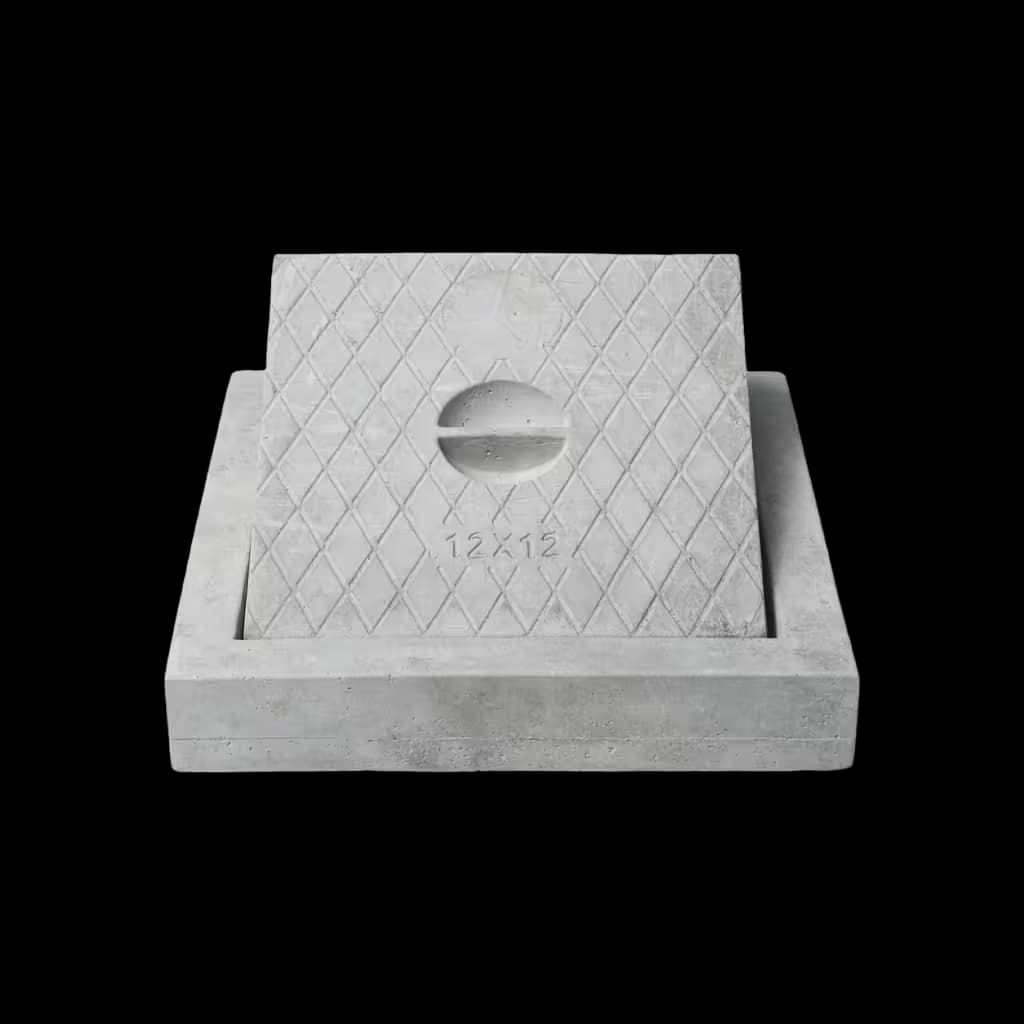 RCC Precast Manhole Cover 300 x 300 x 50 mm