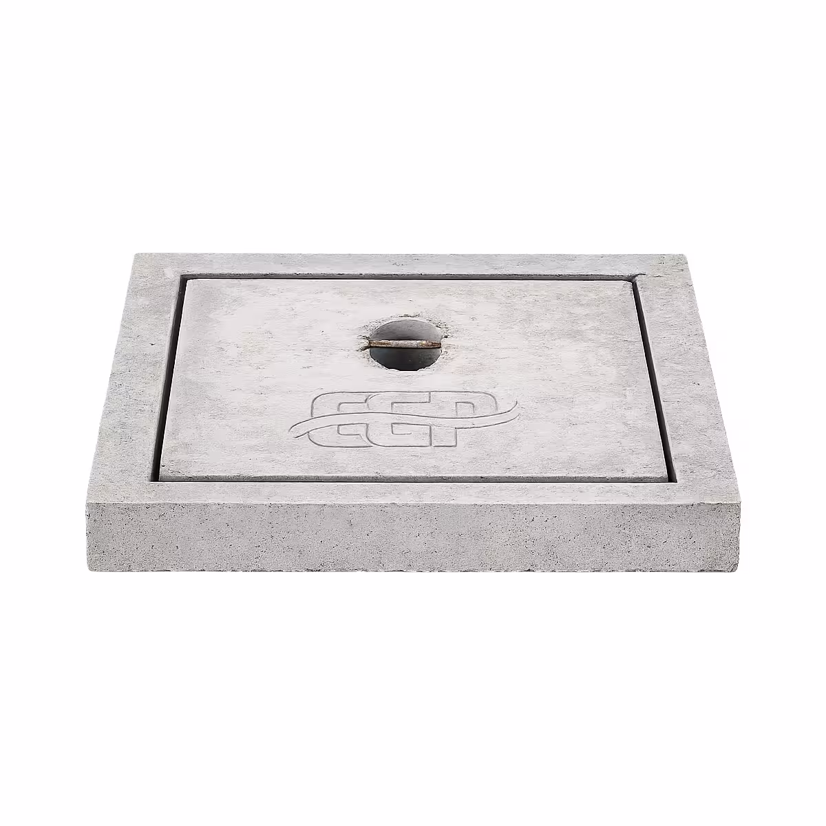 RCC rectangular manhole cover 600 x 400 x 100 mm with matching frame
