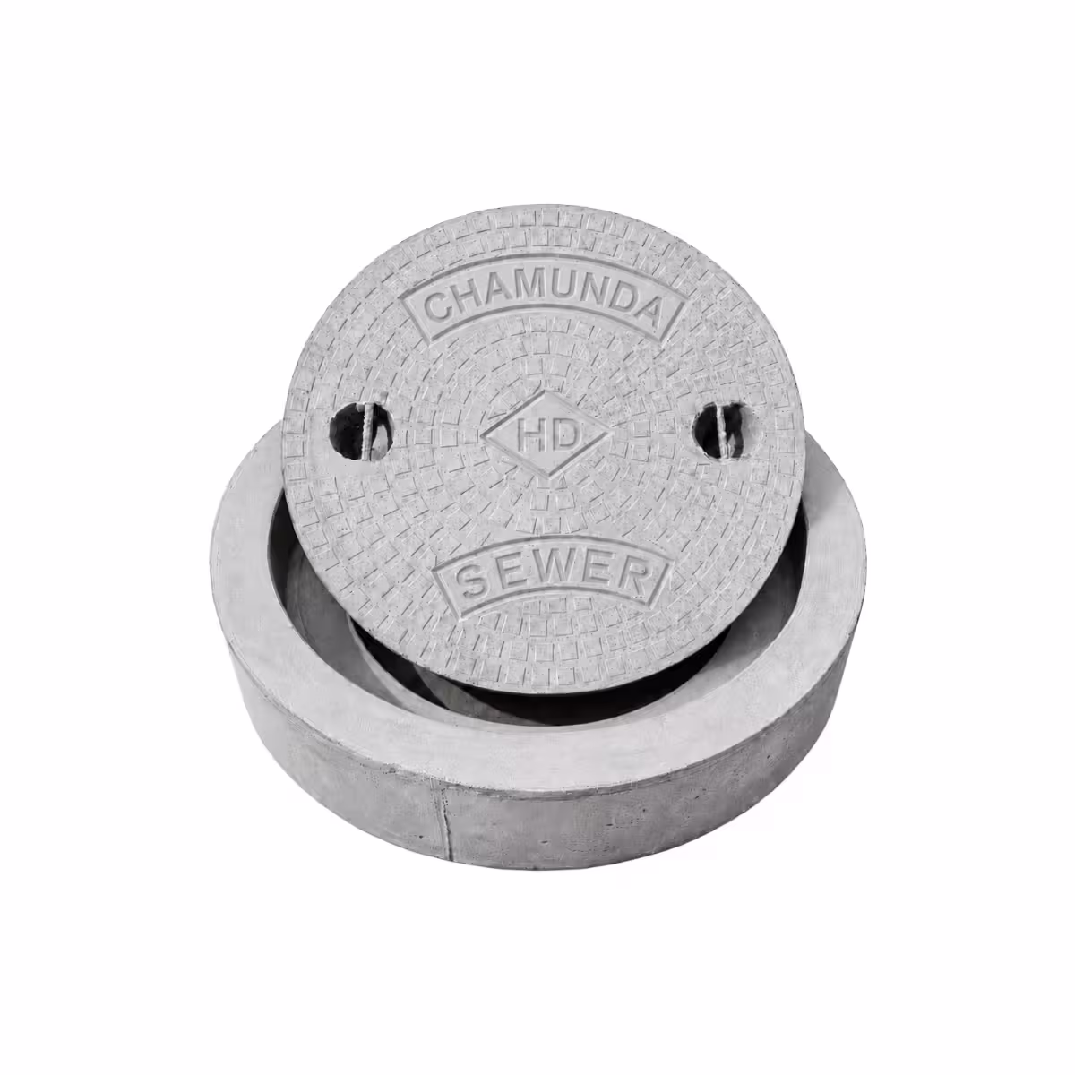 RCC round manhole cover 838 x 178 mm with circular frame