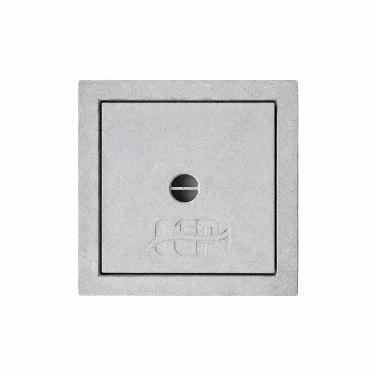 RCC manhole cover 600 x 600 x 100 mm with square frame